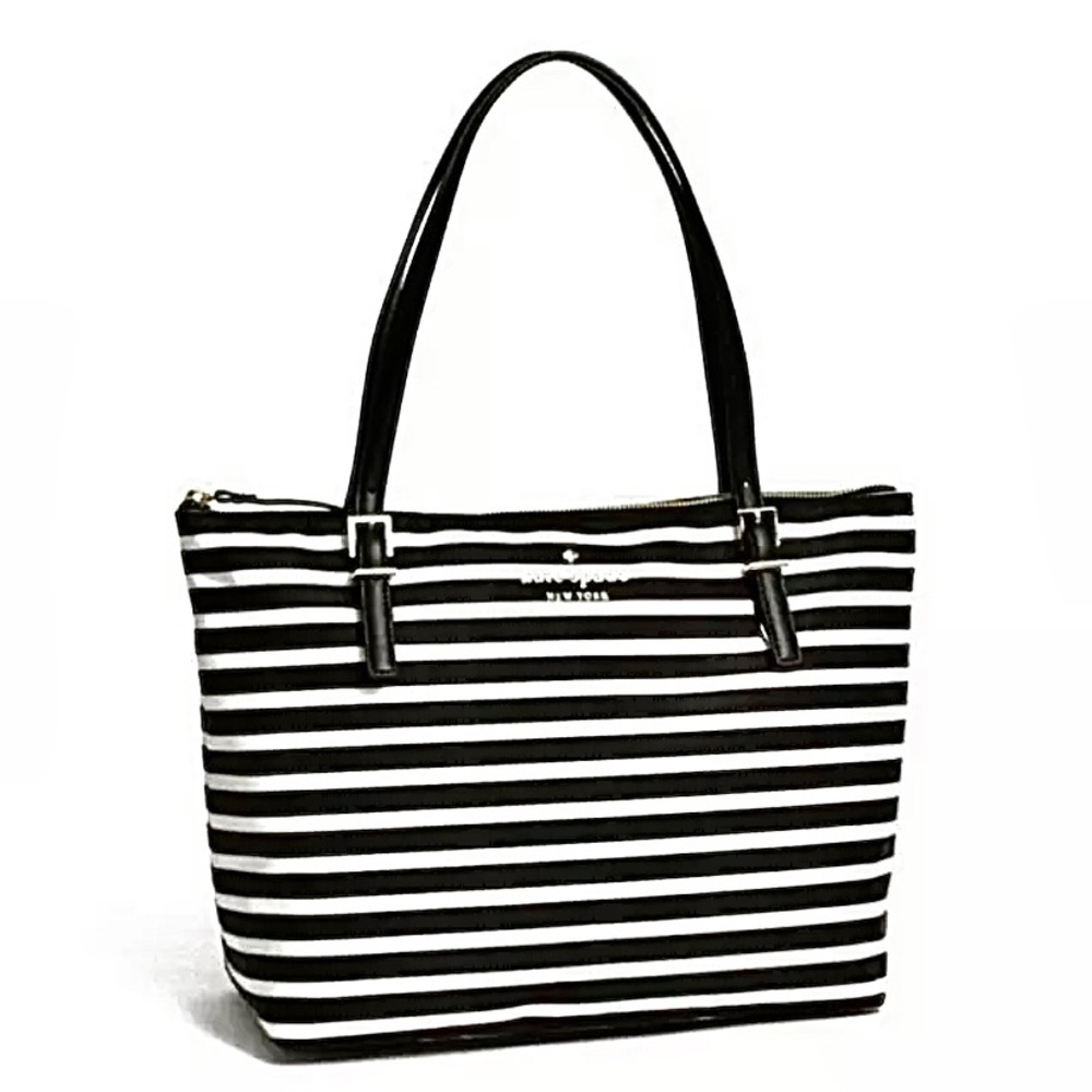 Kate Spade Maya Stripe Nylon Tote Bag